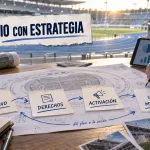 Planificación de una estrategia de patrocinio deportivo con objetivo, derechos, activación y medición.