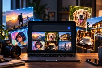 Crear imágenes con IA a partir de un prompt